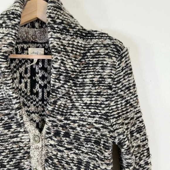Aritzia Wilfred Free Wool Alpaca Nord Knit Button Cardigan - Picture 7 of 16